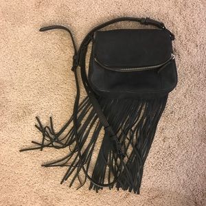 Rebecca Minkoff Saddle Fringe Crossbody Purse